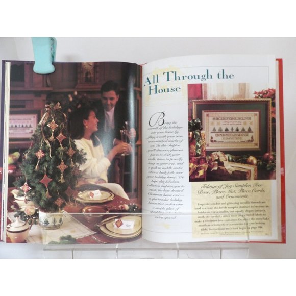 A Cross Stitch Christmas by Better Homes & Gardens "Handmade Treasures" ©1995 - Picture 16 of 16
